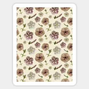 Phlox Pattern Sticker